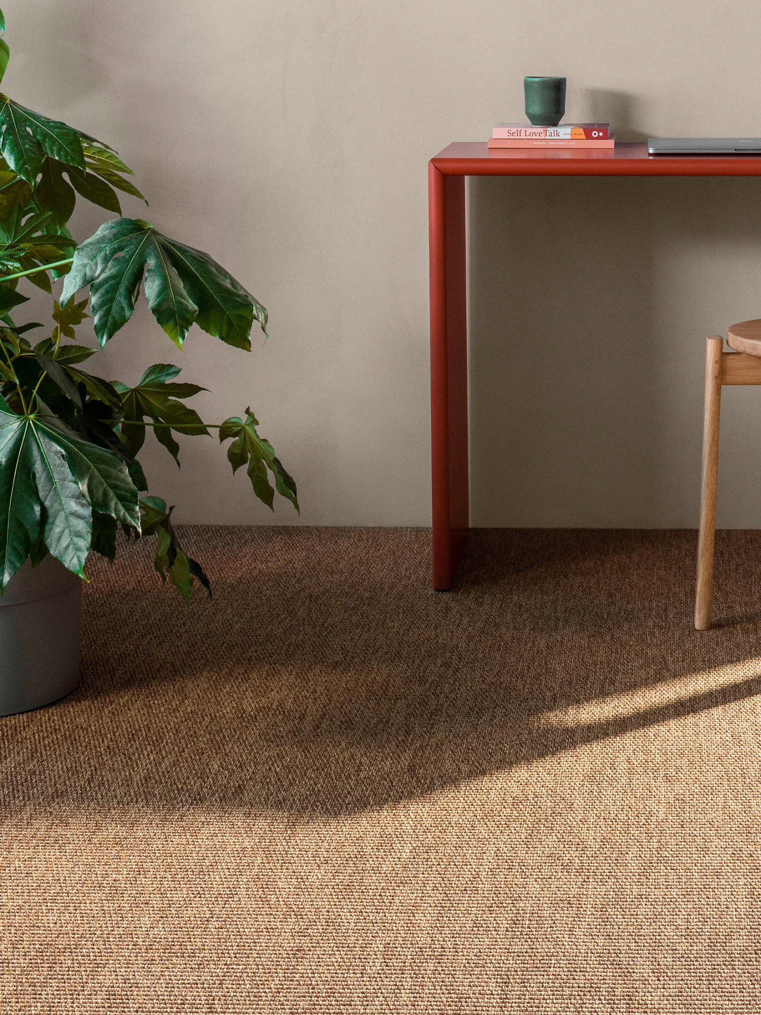 Schlingen-Teppichboden, Kork 26 3 Schlingen-Teppichboden, Kork 26