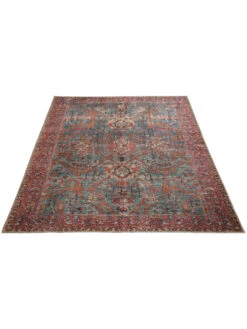 Vintage-Teppich, Dunkelrot -Teppiche Verkäufe Ranishwar VintageTeppich Mehrfarbig Dunkelrot 152x230 fper