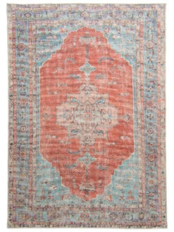 Vintage-Teppich, Rot -Teppiche Verkäufe Ranjanpur VintageTeppich Rot 160x230 pla