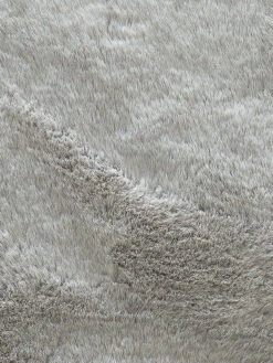 Sitzauflage, Silver -Teppiche Verkäufe Ranua Kunstfell Sitzkissen Hellgrau Silver lup