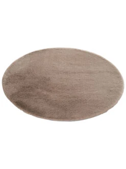 Kunstfell-Teppich, Cappuccino -Teppiche Verkäufe Ranua Kunstfellteppich braun cappuccino rund100 fper