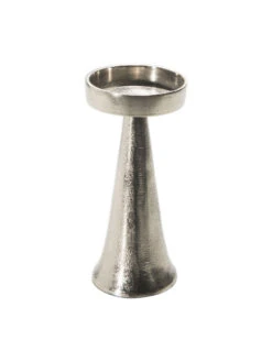 Kerzenleuchter, Silber -Teppiche Verkäufe RawSilverFinish Kerzenleuchter Silber 9x19 per