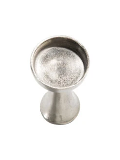 Kerzenleuchter, Silber -Teppiche Verkäufe RawSilverFinish Kerzenleuchter Silber 9x19 pla