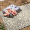In-/Outdoor-Teppich, Sand -Teppiche Verkäufe Regenerate Outdoor Teppich Beige Sand 160x230 mil