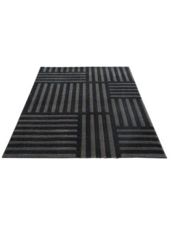 Moderner Teppich, Anthrazit -Teppiche Verkäufe Rieseby ModernerTeppich Dunkelgrau Anthrazit 160x230 fper