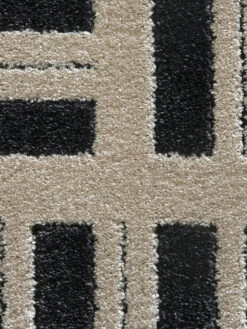 Moderner Teppich, Black/White 10 Moderner Teppich, Black/White -Teppiche Verkäufe Rieseby ModernerTeppich Weiss BlackWhite 160x230 lup