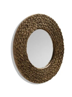Spiegel, Natural -Teppiche Verkäufe Rondell Spiegel Hellbraun Natural 50rund per