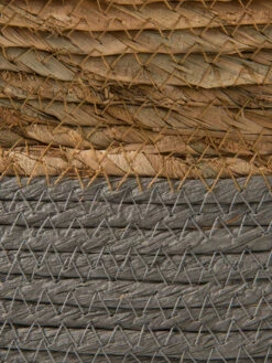 Korb, Grau/Natur -Teppiche Verkäufe Rurop Korb Grau GrauNatur 30x30x22 lup3