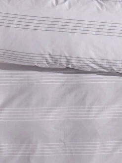 Renforcé-Bettwäsche, Grau/Weiss -Teppiche Verkäufe Salieri Bettwaesche Grau GrauWeiss 135x200 lup