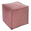 Pouf, Mauve -Teppiche Verkäufe Samson Pouf Rosa Mauve 40x40 per
