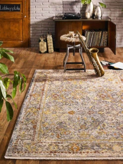 Vintage-Teppich, Medina -Teppiche Verkäufe Sanguis VintageTeppich Hellgrau Medina 200x290 mil