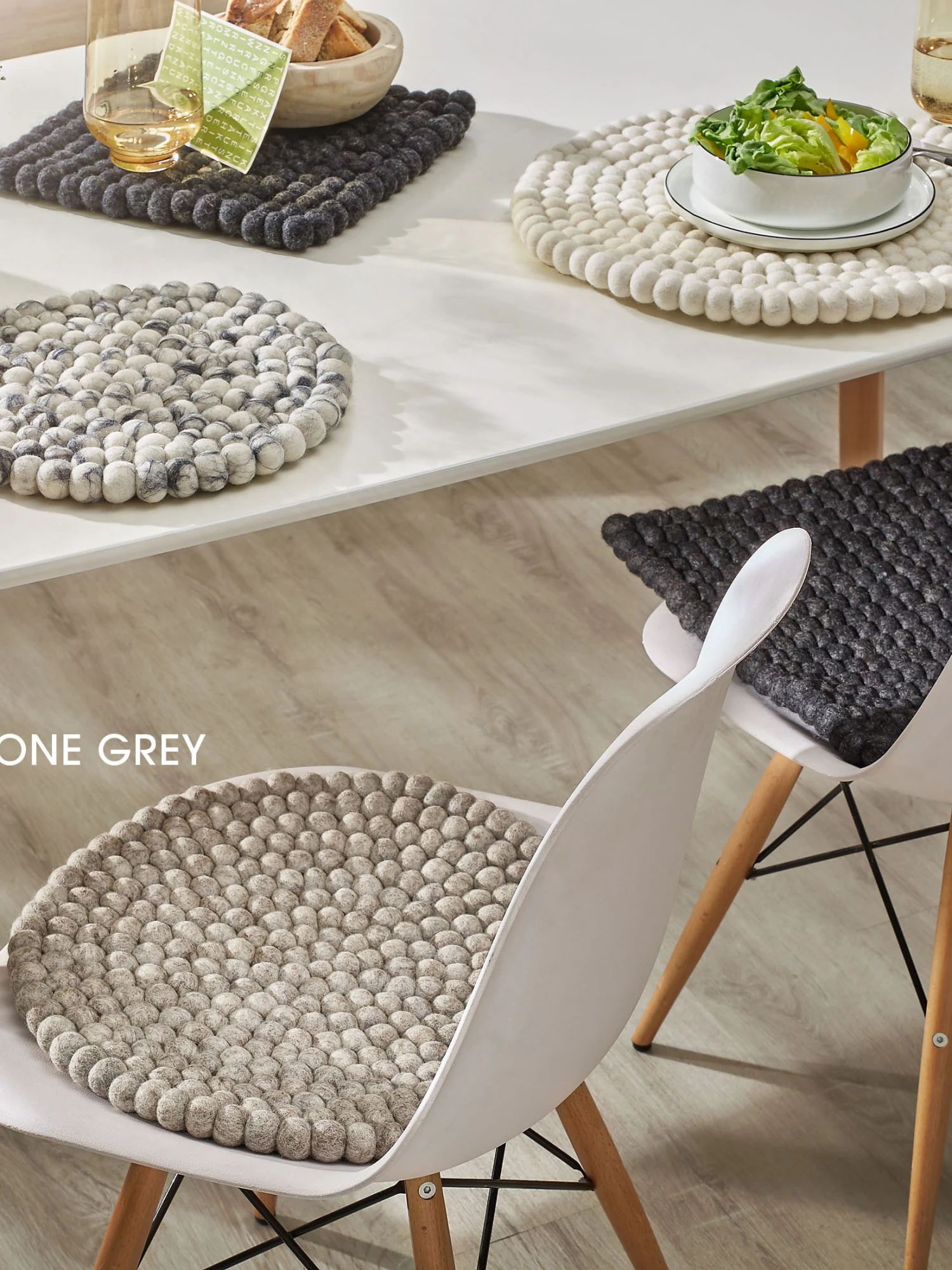 Sitzauflage, Stone Grey 4 Sitzauflage, Stone Grey – Bild 2