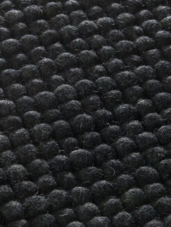 Sitzauflage, Black -Teppiche Verkäufe Sannerud Filzkugel Sitzkissen schwarz Black 40x40 lup