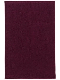 Badematte, Burgunderrot