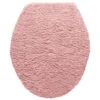 Deckel, Rosé 2 Deckel, Rosé -Teppiche Verkäufe Santana Badematte rosa Rose WC Deckel pla