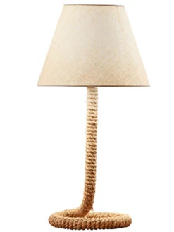 Teppiche Verkäufe -Teppiche Verkäufe Seil Tischleuchte Beige Natur 28x53 per