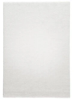 Hochflor-Teppich, Weiss 9 Hochflor-Teppich, Weiss -Teppiche Verkäufe Sensation UniTeppich weiss 160x230 pla