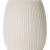 Vase, Weiss -Teppiche Verkäufe Sinya Vase Creme Weiss 13x13x172C9 per