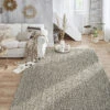 Hochflor-Teppich, Grau Meliert -Teppiche Verkäufe Skaven HochflorTeppich Beige GrauMeliert 160x230 mil