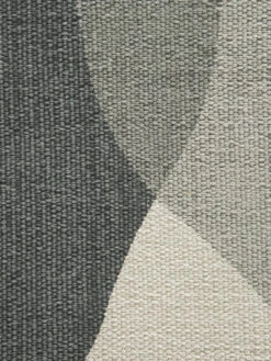 Flachgewebe-Teppich, Grau-Weiss -Teppiche Verkäufe Skelby FlachgewebeTeppich Grau GrauWeiss 90x160 lup