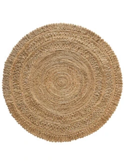 Jute-Teppich, Natural -Teppiche Verkäufe Skyarp JuteTeppich Beige Natural 150rund pla