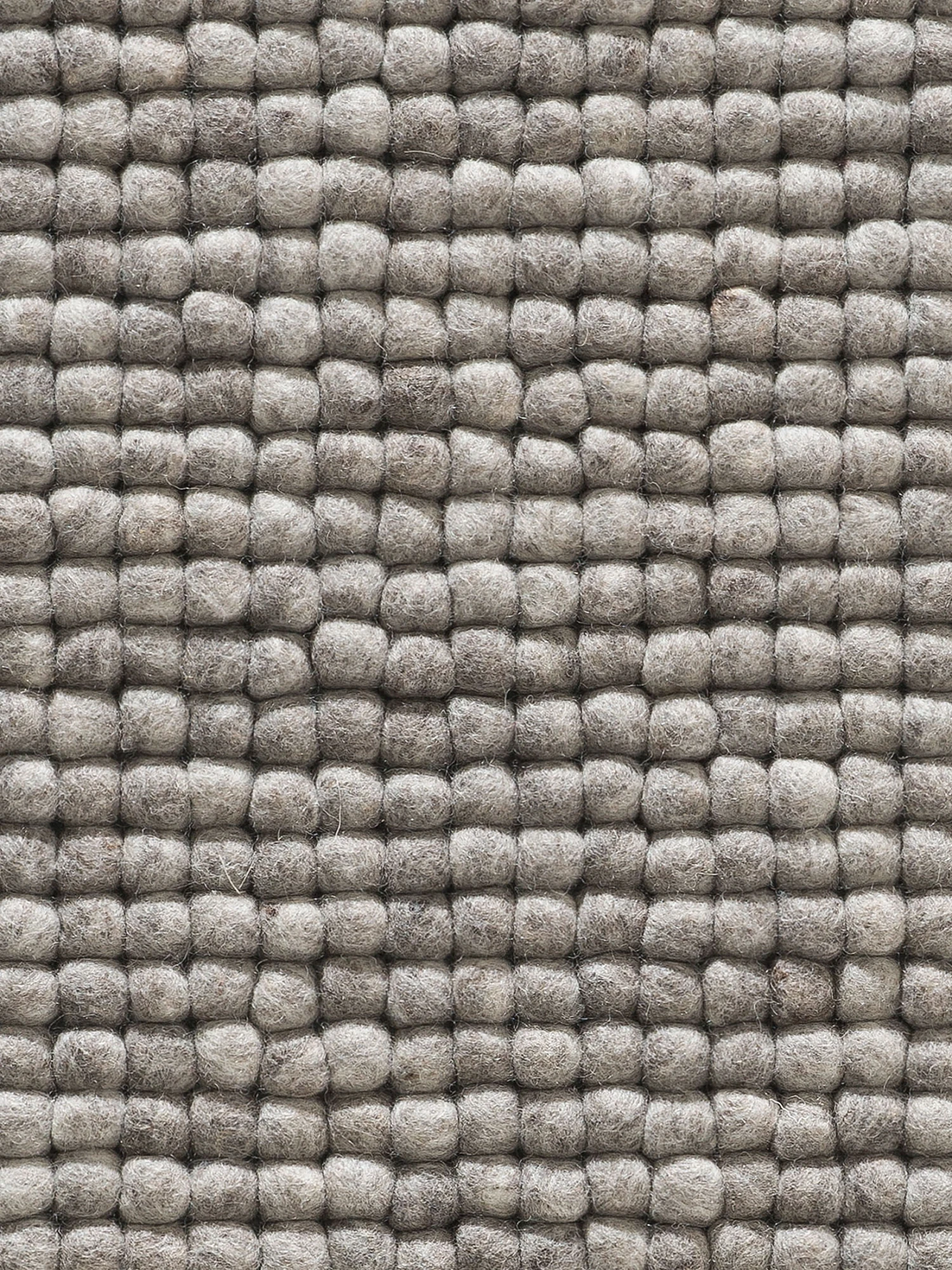 Filzkugel-Teppich, Stone Grey 5 Filzkugel-Teppich, Stone Grey – Bild 3