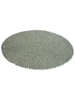 Filzkugel-Teppich, Green -Teppiche Verkäufe Smedby FilzkugelTeppich Gruen Green 200rund fper