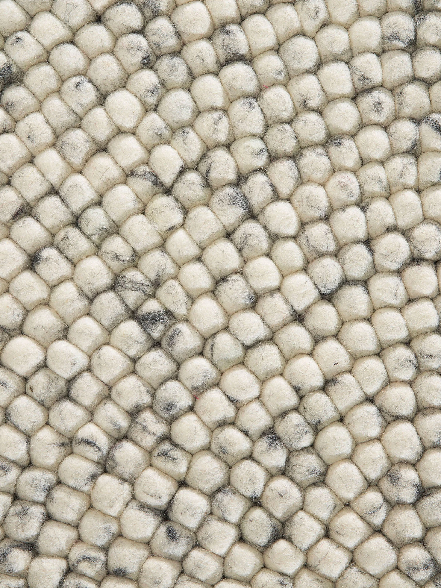 Filzkugel-Teppich, Grey Natural 7 Filzkugel-Teppich, Grey Natural – Bild 5