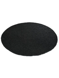 Filzkugel-Teppich, Black 8 Filzkugel-Teppich, Black -Teppiche Verkäufe Smedby FilzkugelTeppich Schwarz Black 200rund fper