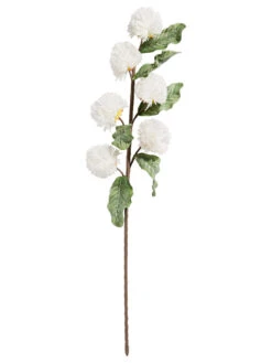 Kunstblume, Weiss -Teppiche Verkäufe Softflower Kunstblume Weiss 120 pla