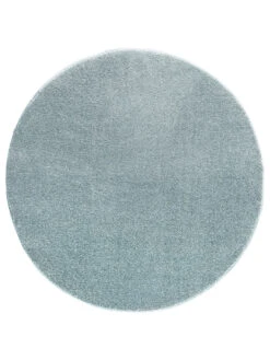 Hochflor-Teppich, Ice -Teppiche Verkäufe Sovereign Uniteppich hellblau ice 120x120 pla2