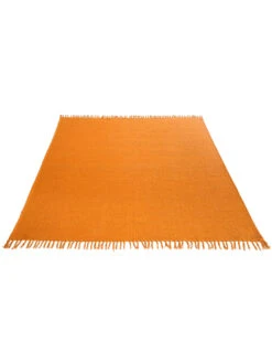 Baumwoll-Teppich, Orange -Teppiche Verkäufe Summerweave Handwebteppich Orange 2 170x240 fper