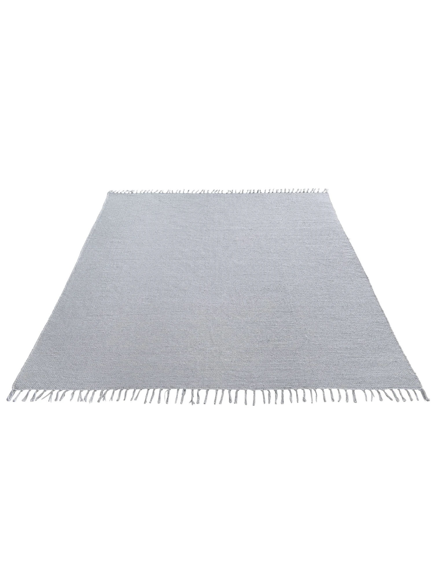 Baumwoll-Teppich, Hellblau 5 Baumwoll-Teppich, Hellblau – Bild 3