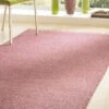 Baumwoll-Teppich, Rose -Teppiche Verkäufe Summerweave Handwebteppich rosa rose mil