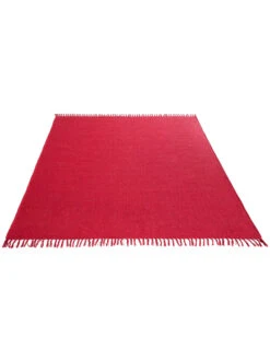 Baumwoll-Teppich, Himbeerrot 8 Baumwoll-Teppich, Himbeerrot -Teppiche Verkäufe Summerweave Handwebteppich rot Himbeerrot 170x240 fper