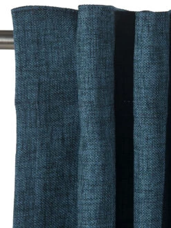 Vorhang Mit Gardinenband, Petrol -Teppiche Verkäufe Sunna Gardine VerdeckteSchlaufe Blau Petrol 140x245 lup1