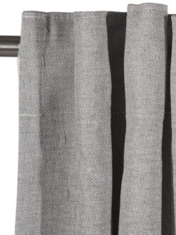 Vorhang Mit Gardinenband, Silber 10 Vorhang Mit Gardinenband, Silber -Teppiche Verkäufe Sunna Gardine VerdeckteSchlaufe Hellgrau Silber 140x245 lup1