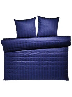 Satin-Bettwäsche, Marine -Teppiche Verkäufe Sureno Bettwaesche dunkelblau Marine 240x220 pla