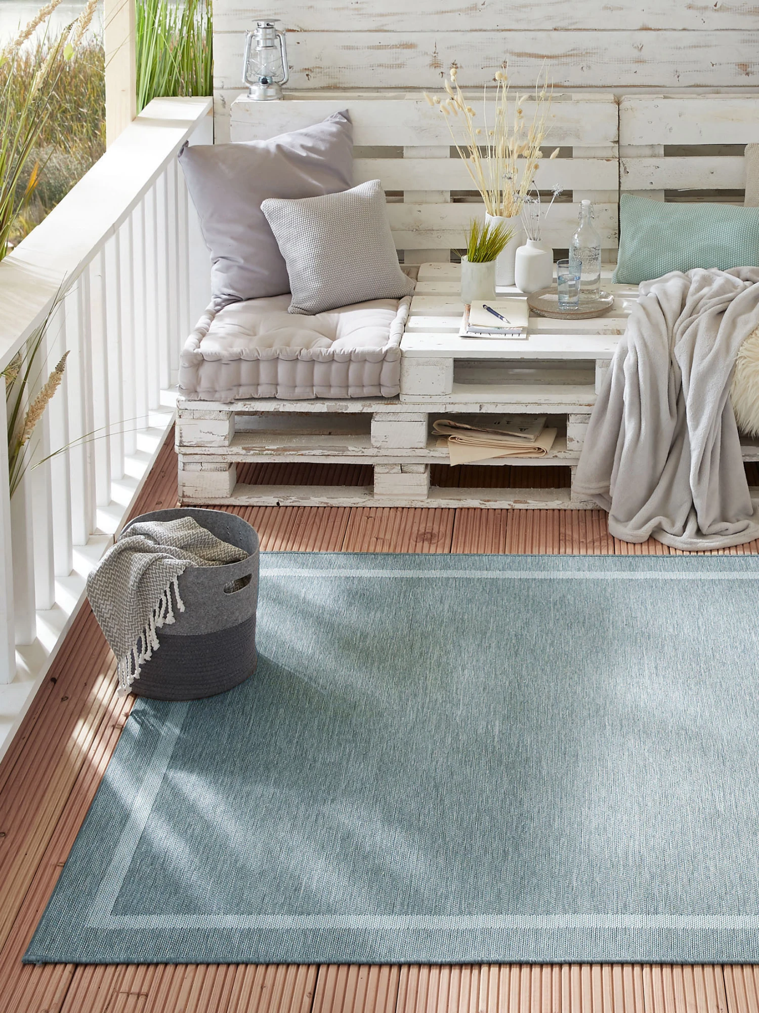 Outdoor-Teppich, Aqua 3 Outdoor-Teppich, Aqua