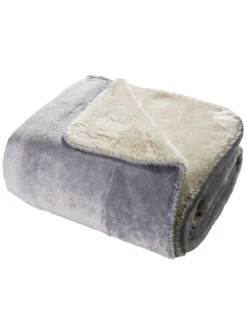 Decke, Silber 8 Decke, Silber -Teppiche Verkäufe Talvi Decke Grau Silber 150x200 per