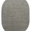 Woll-Teppich, Grau -Teppiche Verkäufe Tamesna BerberTeppich Grau 170x240oval pla