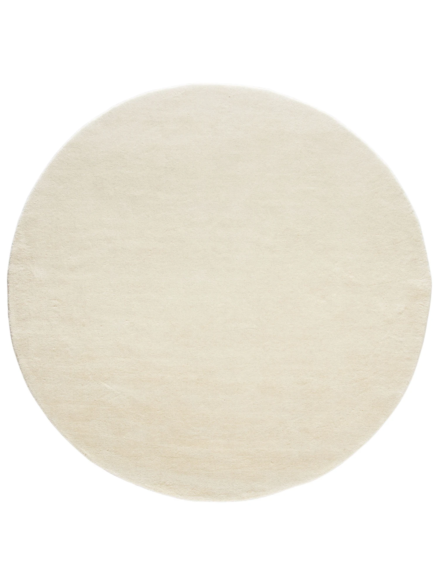 Woll-Teppich, Weiss/Natur 4 Woll-Teppich, Weiss/Natur – Bild 2