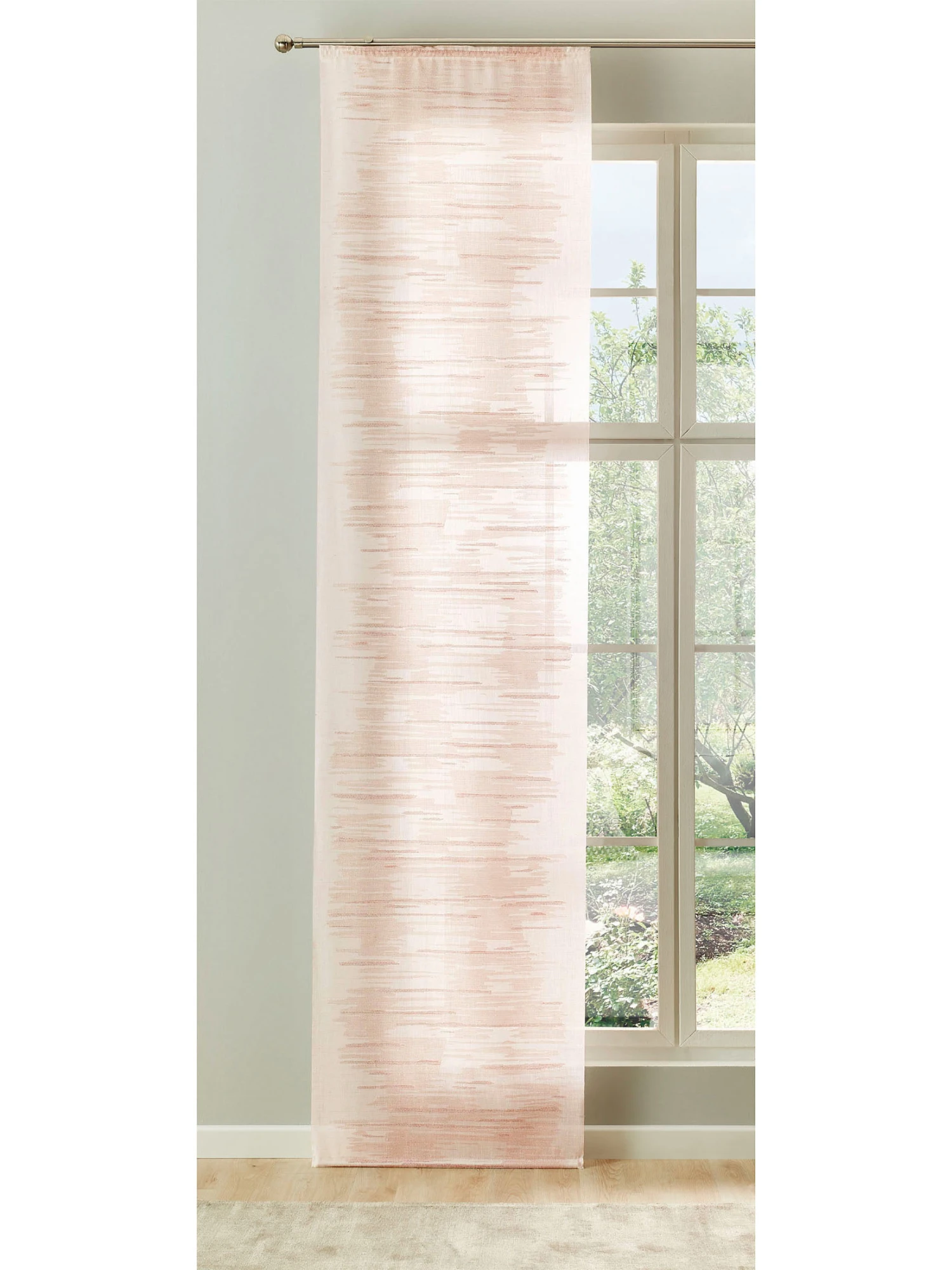 Flächenvorhang, Rost 2 Flächenvorhang, Rost