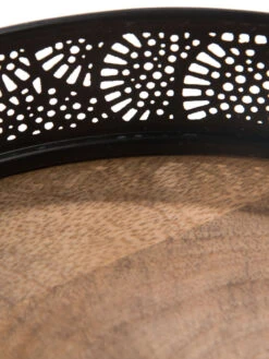 Deko-Tablett, Black 9 Deko-Tablett, Black -Teppiche Verkäufe Tasullo Tablett Schwarz Black 20x20x5 lup