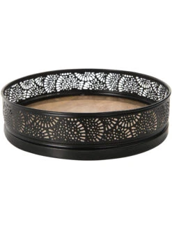 Deko-Tablett, Black 7 Deko-Tablett, Black -Teppiche Verkäufe Tasullo Tablett Schwarz Black 20x20x5 per