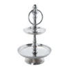 Etagere, Silber -Teppiche Verkäufe TeaTime Etagere Silber 15x15x23 per