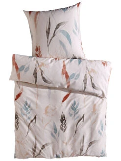 Satin-Bettwäsche, Multicolor -Teppiche Verkäufe Teneri Bettwaesche Mehrfarbig Multicolor 135x200 pla