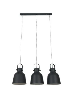 Hängeleuchte, Sand Black -Teppiche Verkäufe Timelessi 3erHaengeleuchte Schwarz SandBlack 25x72x183 per3