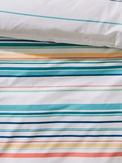 Renforcé-Bettwäsche, Türkis -Teppiche Verkäufe Tivi Bettwaesche Blau Tuerkis 135x200 lup