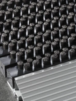 Fußmatte, Dunkelgrau -Teppiche Verkäufe TopBrush Fussmatte schwarz lup